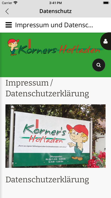 Körners Hofladen Screenshot