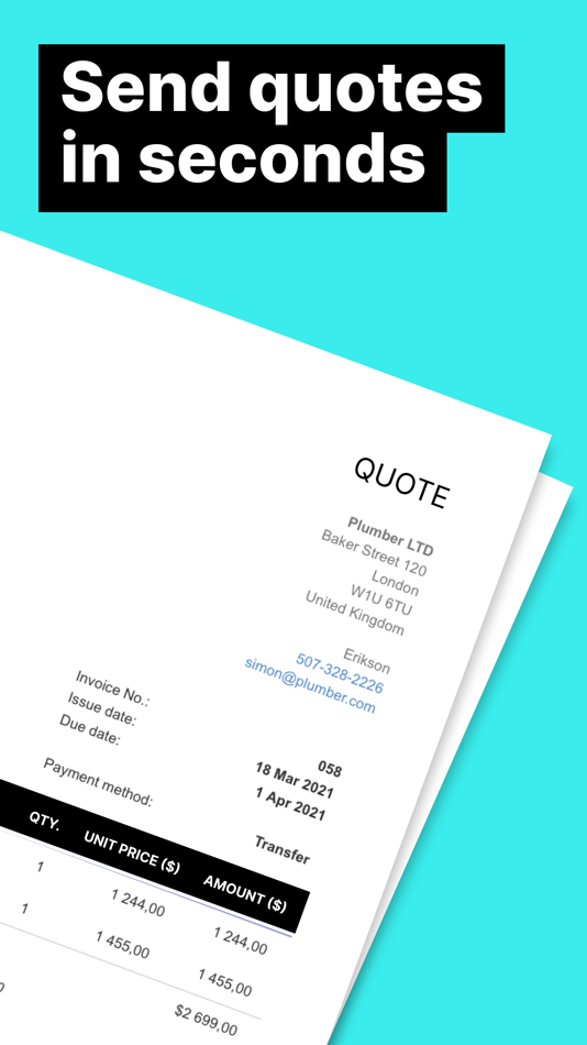 #3. Freebie Estimate Maker App (iOS) 由: Erik Hudak