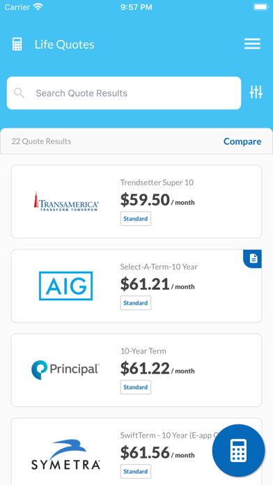 Himmelstein Financial Screenshot