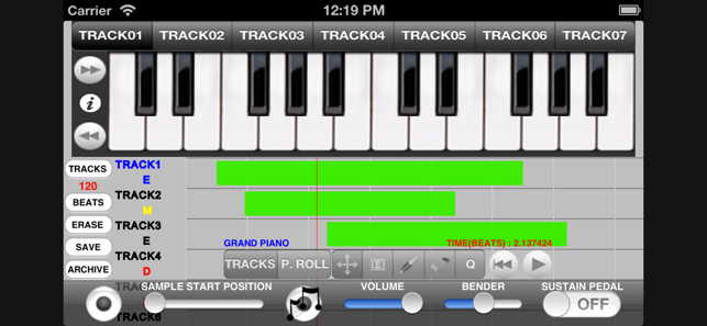 ‎samplerSequencer Screenshot