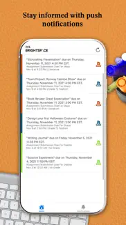 brightspace parent & guardian iphone screenshot 1