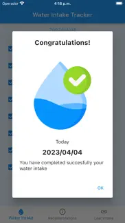 water intake tracker pro iphone screenshot 3