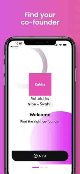 Game screenshot Kabila - Find Your Co-founder mod apk