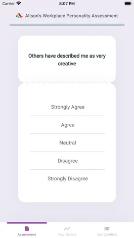 Game screenshot Personality Test apk