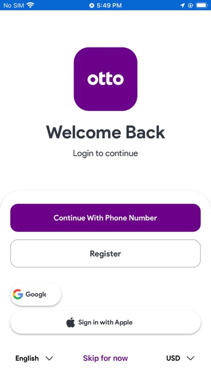 Otto - Ride, Food & Services