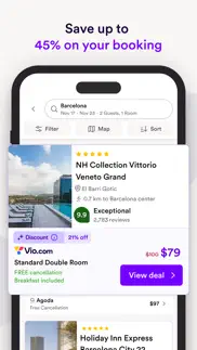 vio.com: hotels & travel deals iphone screenshot 2
