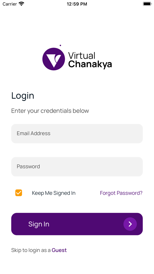 #1. Virtual Chanakya (iOS) 由: Ajeesh Vasanthakumar