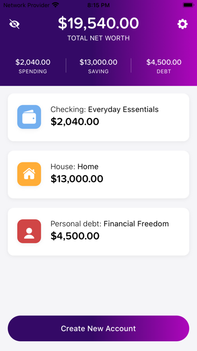 Checkbook: Budget & Expenses Screenshot