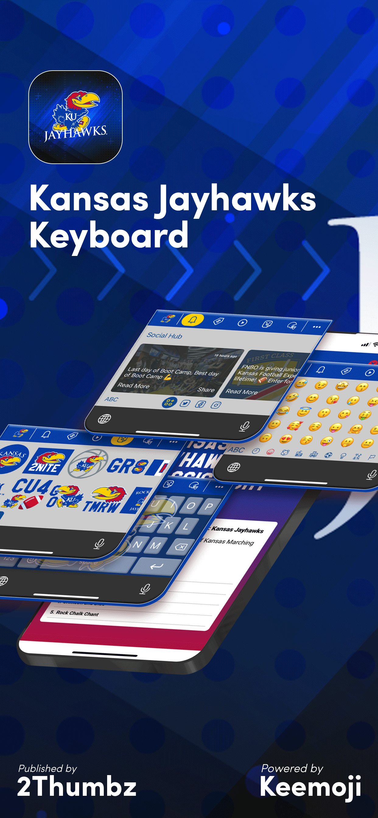Kansas Jayhawks Keyboard