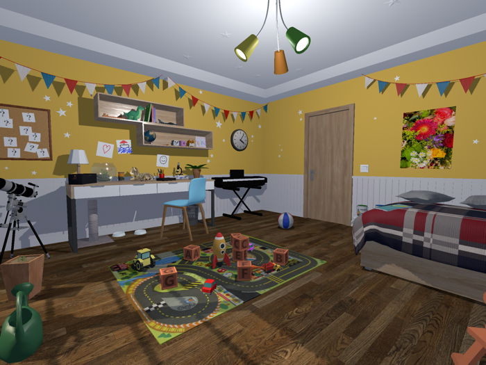 My Room Exploration Game