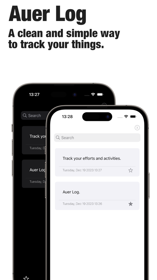 #1. Auer Log (iOS) 由: Uri Fridman