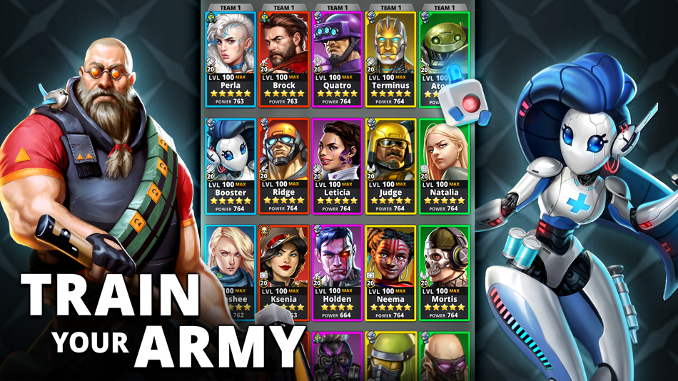 #5. Puzzle Combat: RPG Match 3 (iOS) 来自: Small Giant Games