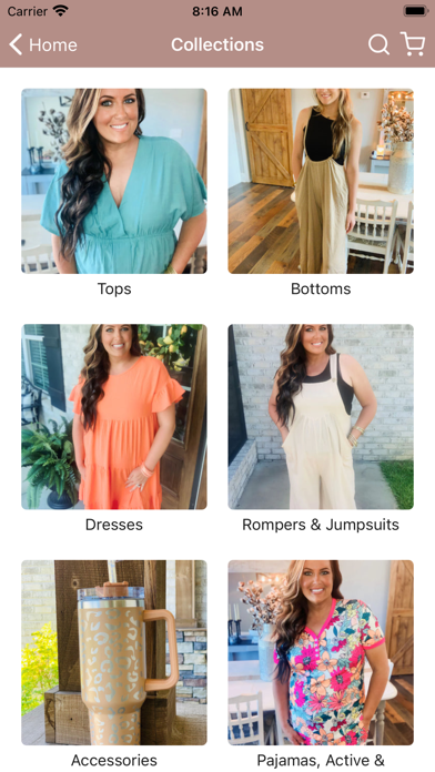 Carolina Dreamin Boutique Screenshot
