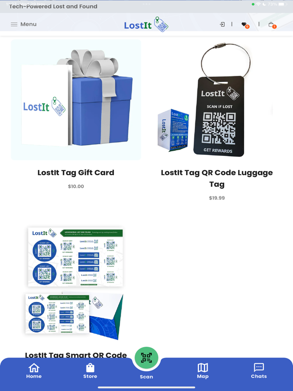 LostIt Tag: QRcode Lost&Found iPad screenshot 4 - Productivity app