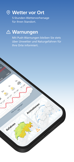 ‎MeteoSwiss Screenshot