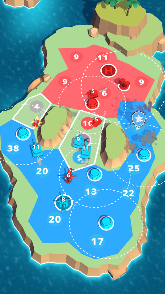 #6. Mini Wars 3D (iOS) 由: Volodymyr Delinskyi