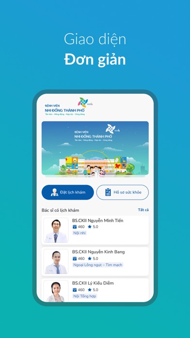 Screenshot #1 pour Bệnh Viện Nhi Đồng Thành Phố