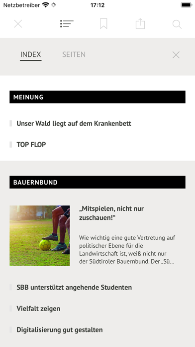 Südtiroler Landwirt Screenshot
