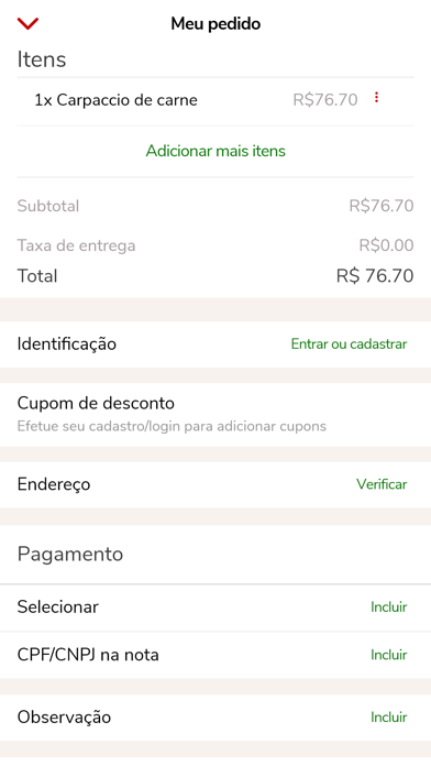 Lellis Pizzaria Itaim Screenshot