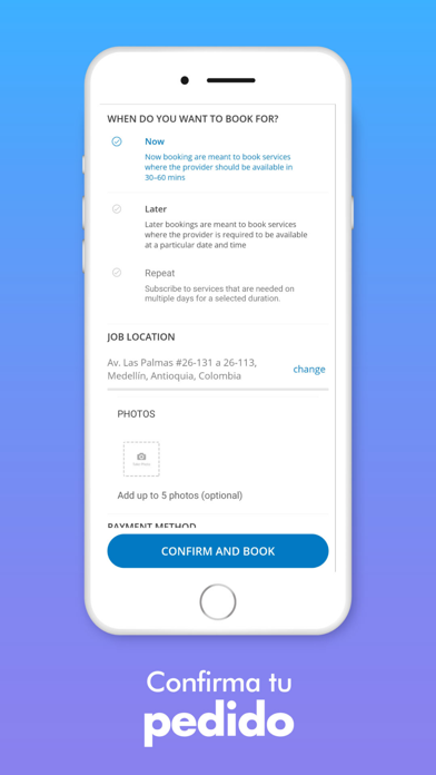 UltiServices Customer Screenshot