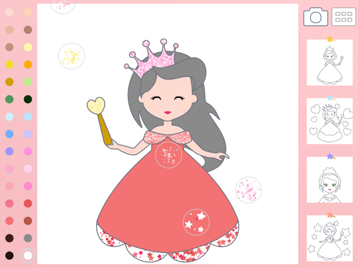 Princess Coloring Kid Toddler