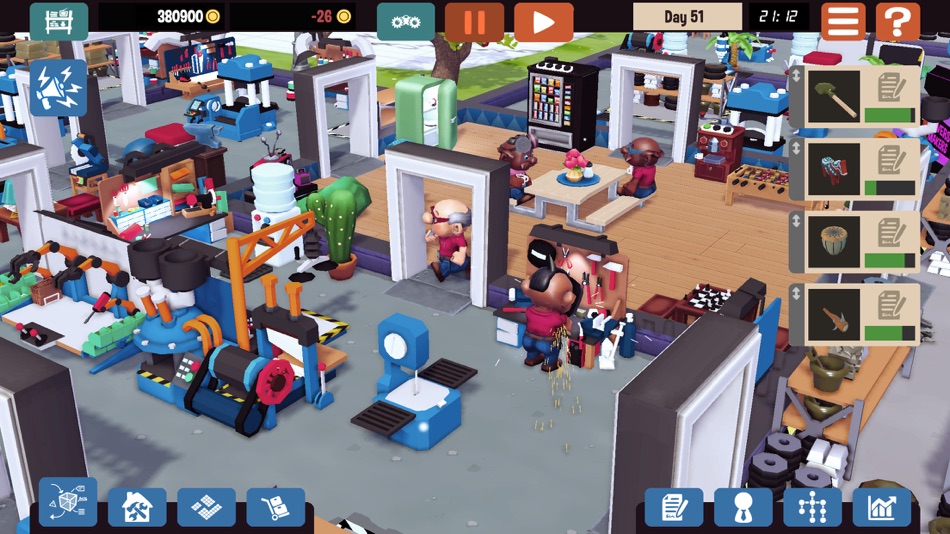 #4. Little Big Workshop (iOS) 由: HandyGames