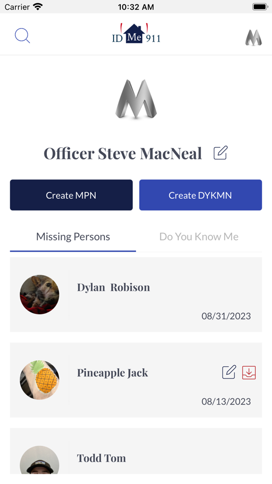 #3. ID Me 911 (iOS) 由: ID Me 911 LLC
