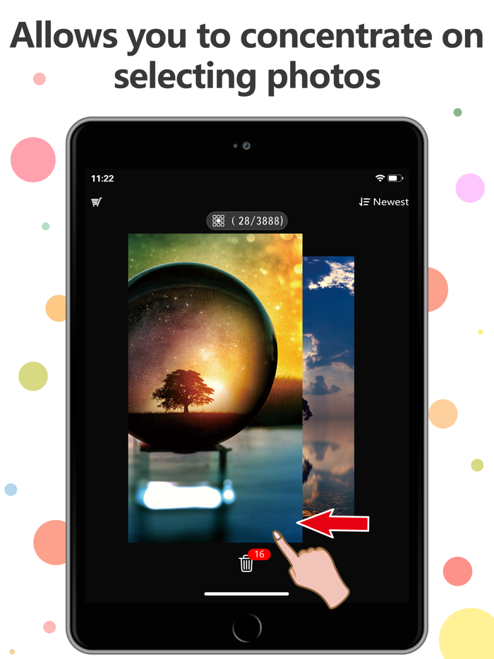 Flow - Delete photos