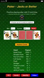poker 101 iphone screenshot 4