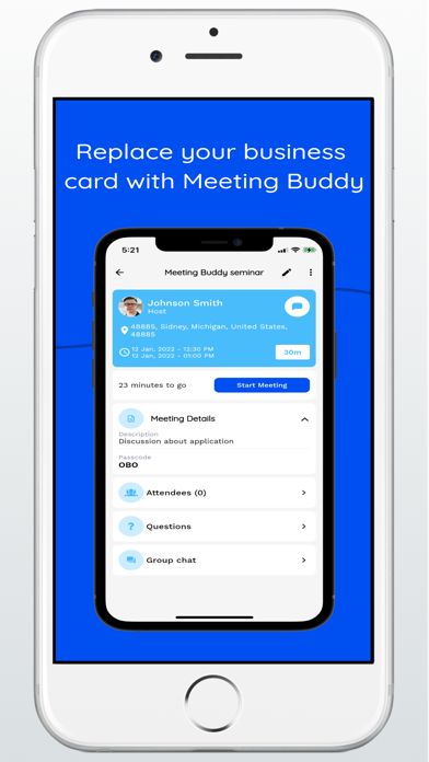 Meeting Buddy Screenshot 2 - AppWisp.com Meeting Buddy Screenshot 2 - AppWisp.com