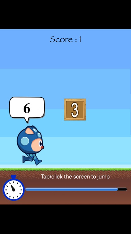Math Runner Go