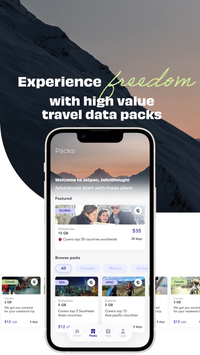 Jetpac Global Screenshot