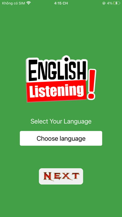 Learn English Listening Screenshot