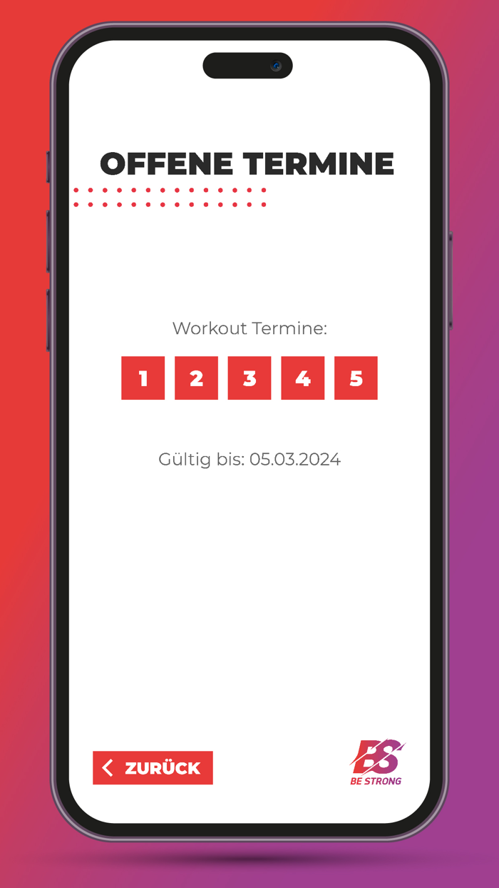 Be Strong Fitness App