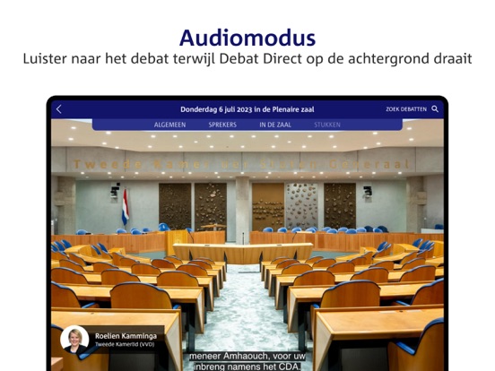 Debat Direct iPad app afbeelding 7