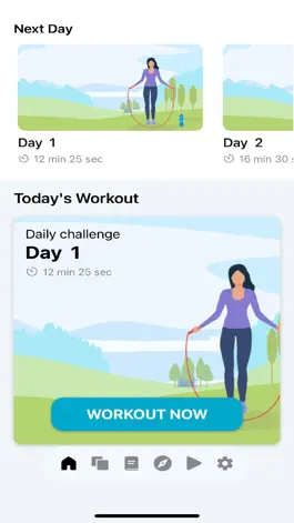 Game screenshot Jump Rope Fitness App apk