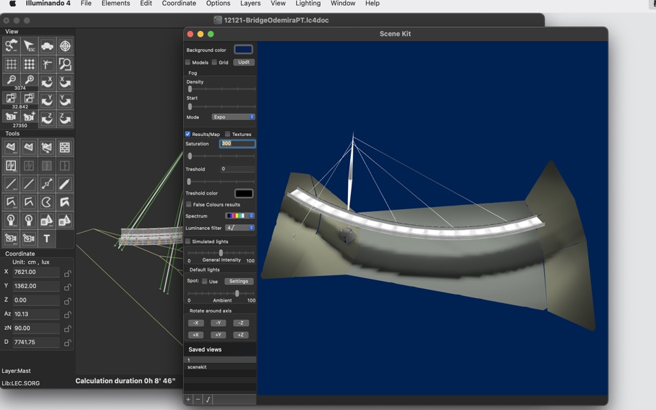 #6. Illuminando 4 (macOS) Podle: Marcello Brocato