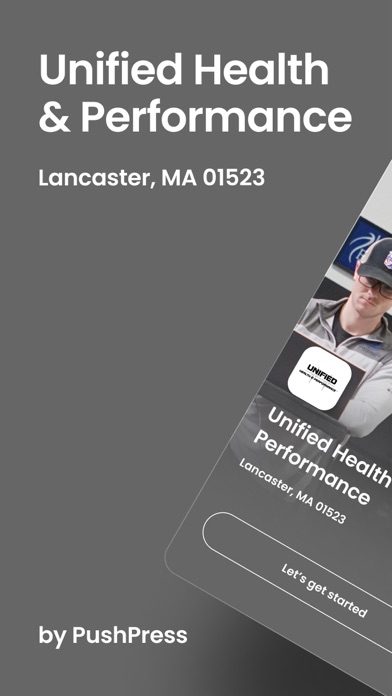 Unified Health & Performance Screenshot