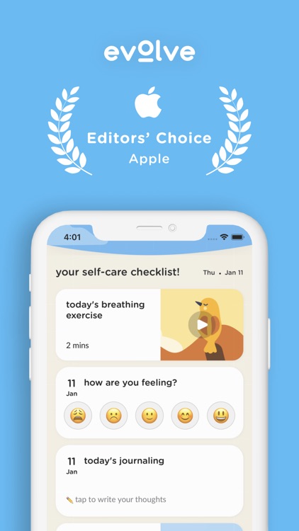 Evolve: Self-Care & Meditation screenshot-0