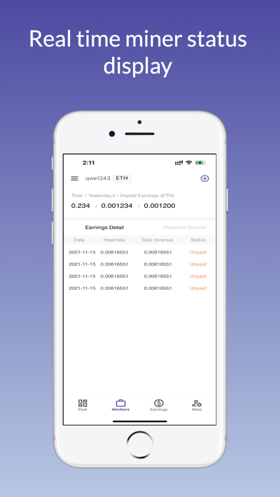 EHashPool Screenshot