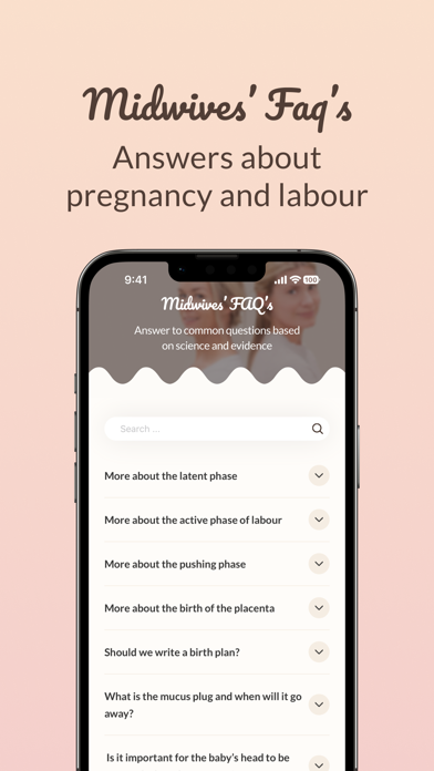 ELSA birth app Screenshot