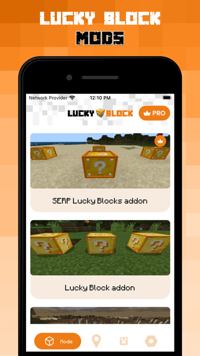 Screenshot #1 pour New Lucky Block Mod for MCPE