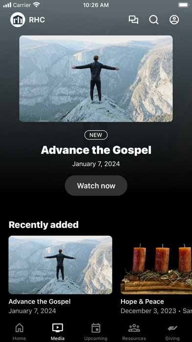 Renewed Hope Church Screenshot