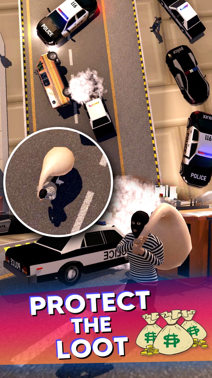 Crossy Traffic - Police Car 3D