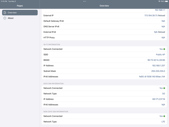 System Status: hw monitor iPad app afbeelding 4