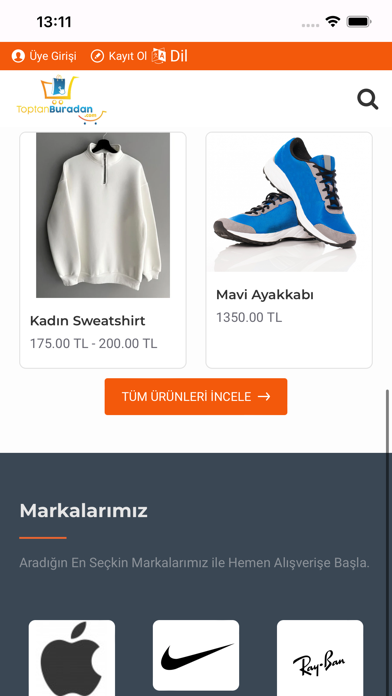 Toptan Buradan Screenshot