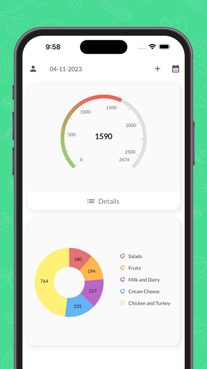 Calorie Tracker: food counter screenshot-3