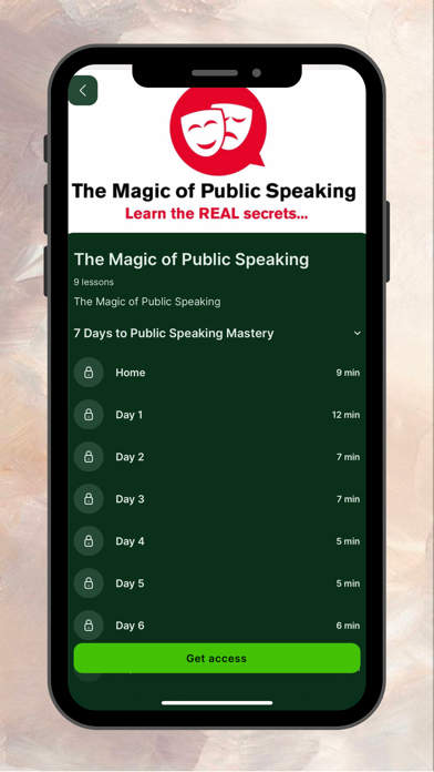 The Magic Of Public Speaking Screenshot