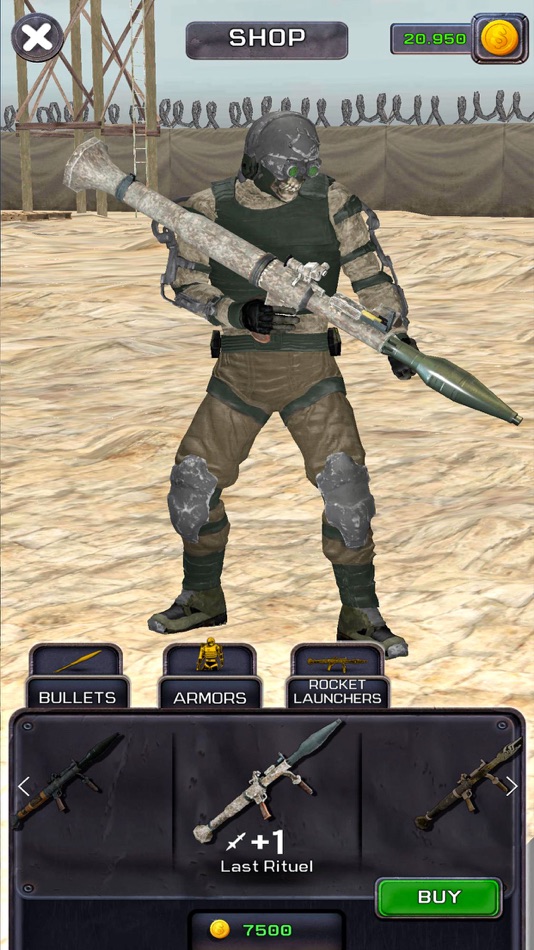#5. Rocket Attack 3D: RPG Shooting (iOS) 由: Teos Oyun