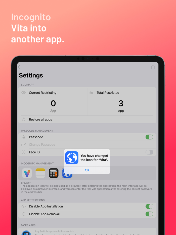Vita - App Access Manager